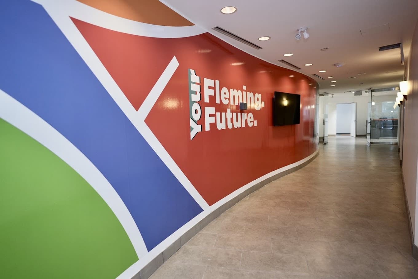 Fleming College Toronto kampüs iç mekan fotoğrafı