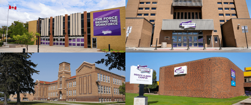 Saskatchewan Polytechnic kampüsleri kolajı